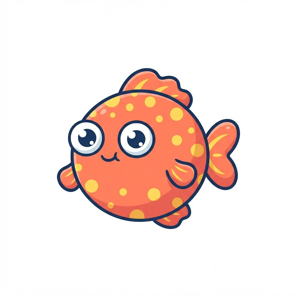 Sunny Spot, a generated fish specimen
